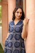 Women Fit & Flare Midi Ethnic Dress